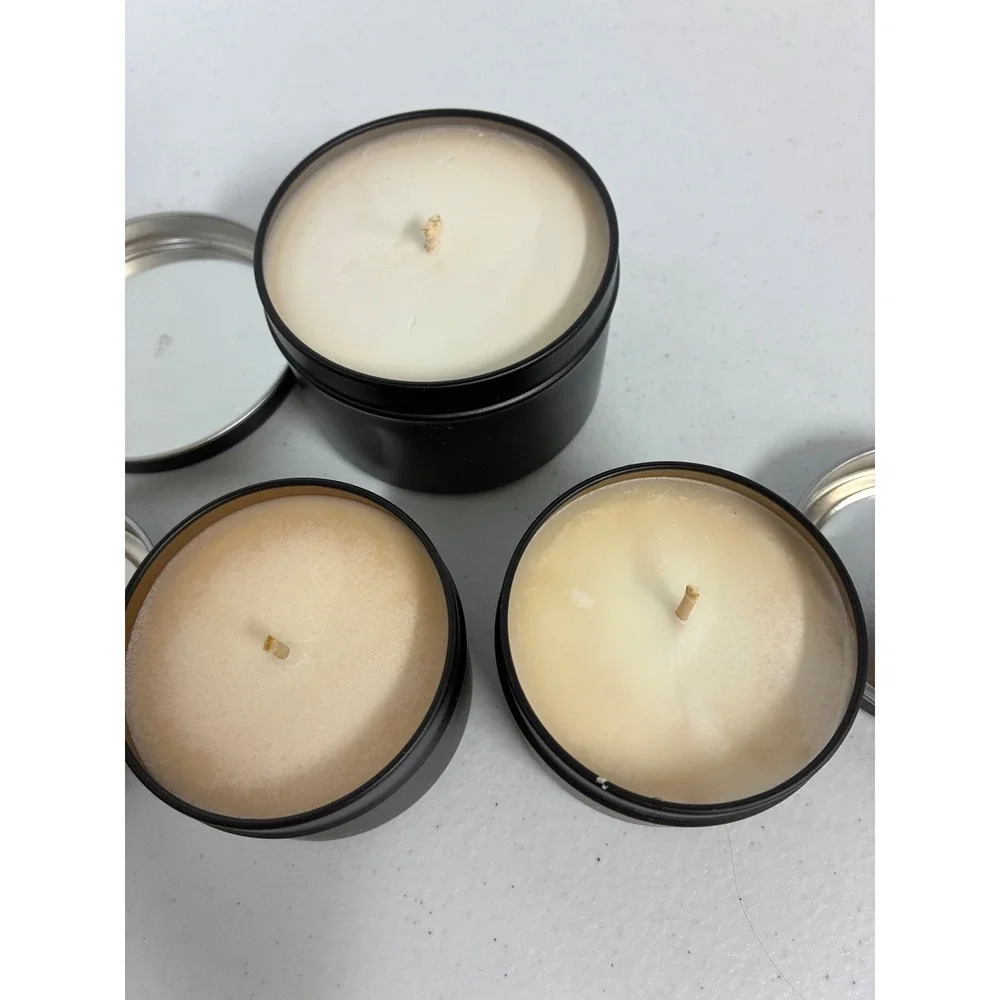 Flicker + Flame Scented Candle Set Smoky Lodge Sunset Blvd Warm Cozy 3pk NEW